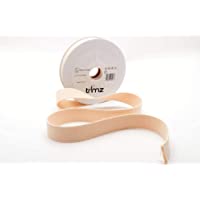 Inastri – Cinta al bies Pesado Peso 100% algodón Tejido 10 Mx30 mm – Color Natural- Color Crudo